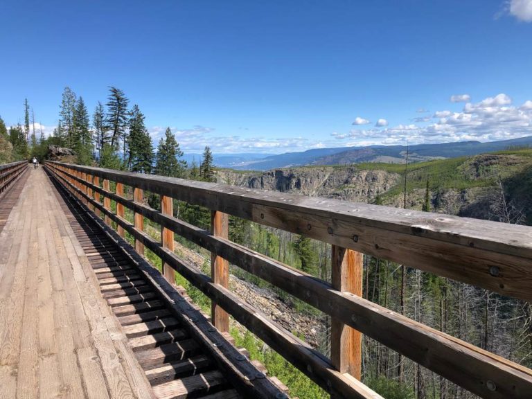 myra canyon bike ride